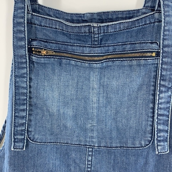 BDG URBAN OUTFITTERS OVERALL FRAY SHORTS SIZE 32 DENIM - Picture 4 of 5